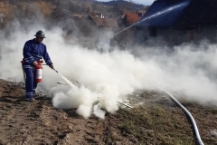 Exercitiu de alarmare - evacuare pentru situatii de urgenta al localitatii Atel