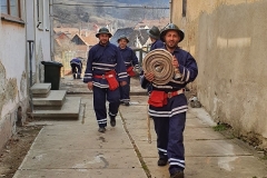 Exercitiu de alarmare - evacuare pentru situatii de urgenta al localitatii Atel