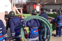 Exercitiu de alarmare - evacuare pentru situatii de urgenta al localitatii Atel
